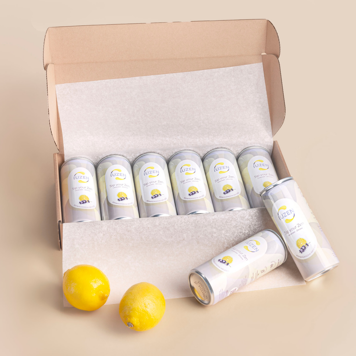 6er Set Lavendel-Zitrone Drink