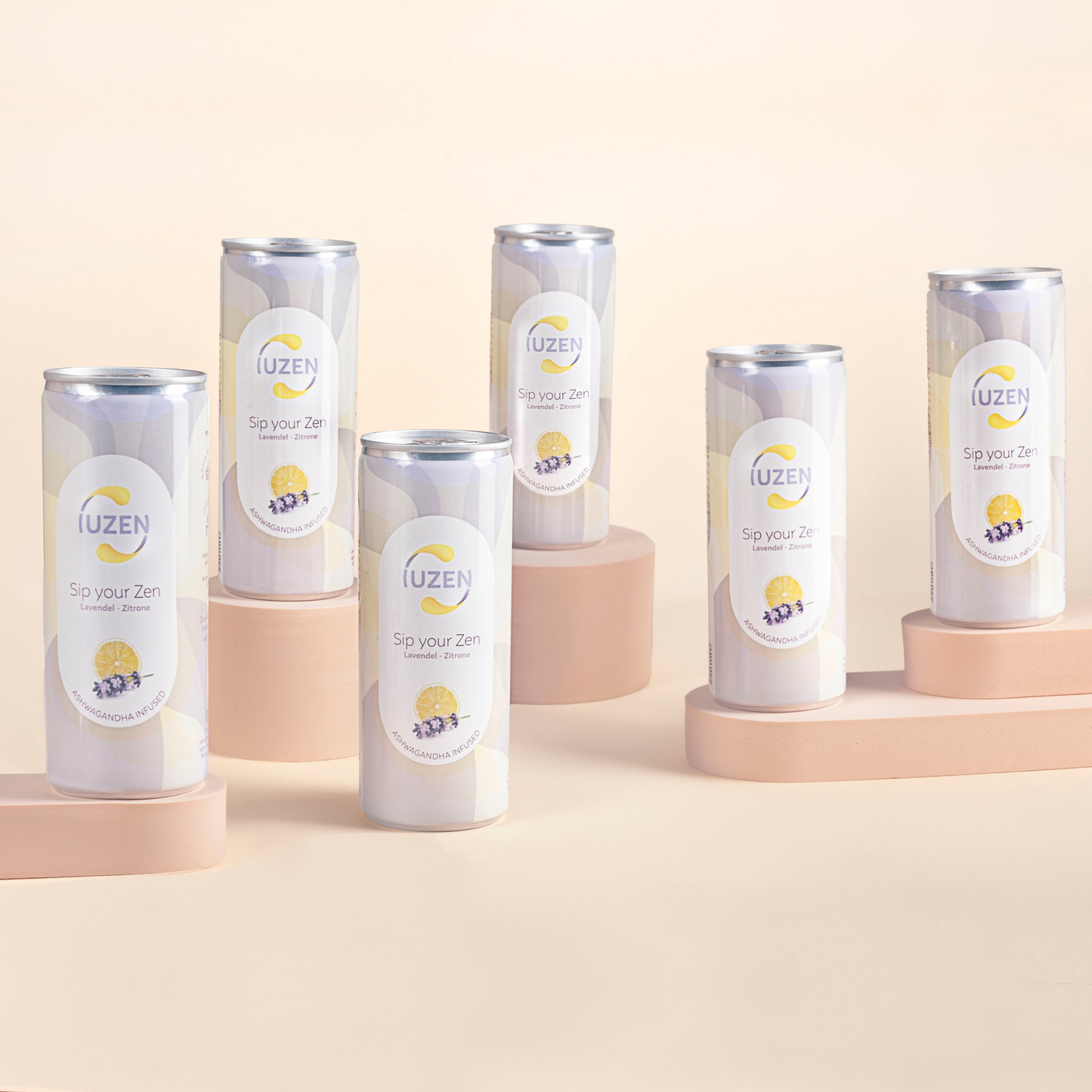 6er Set Lavendel-Zitrone Drink